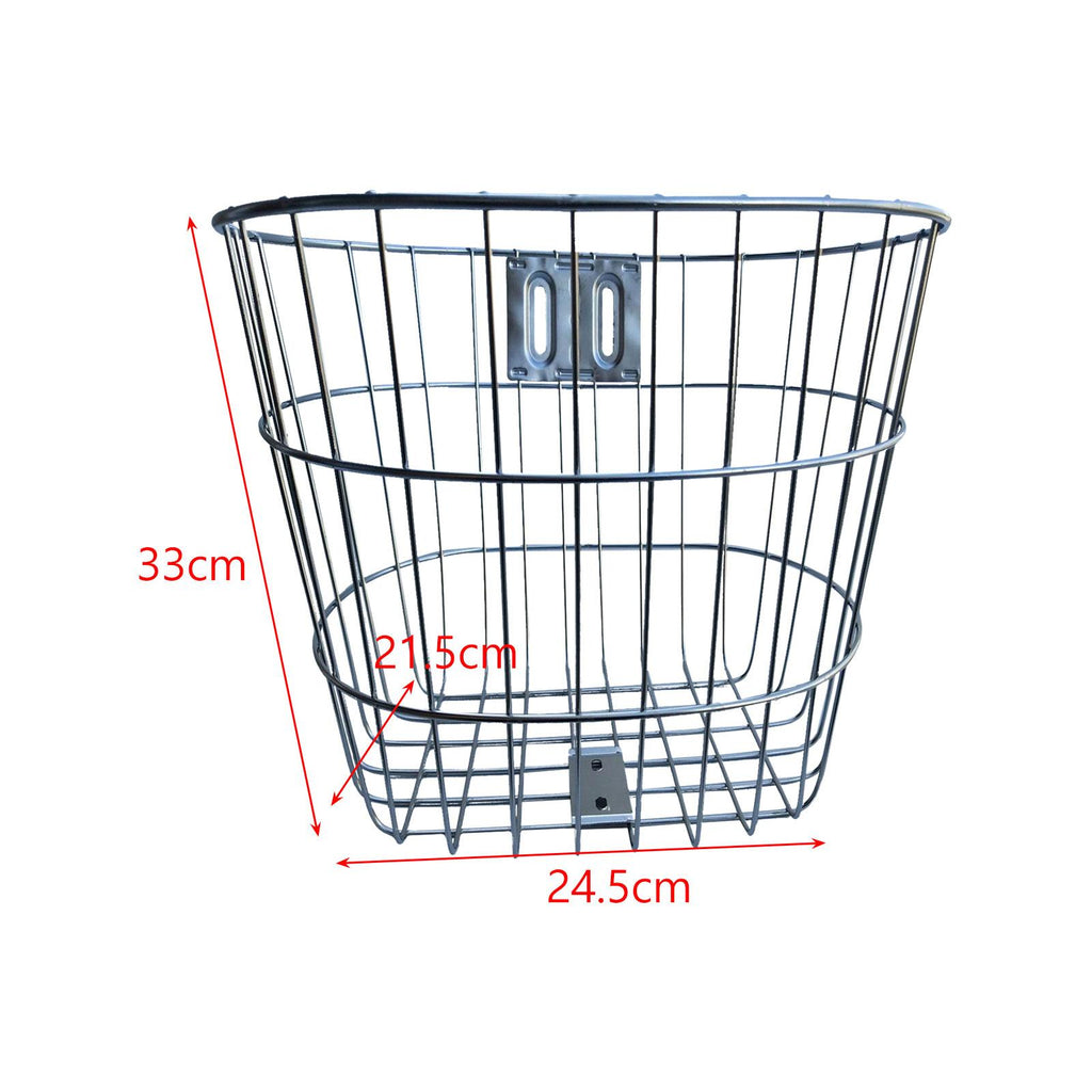 Bike Frame Basket Rust Resistant Metal Bicycle Basket B778401