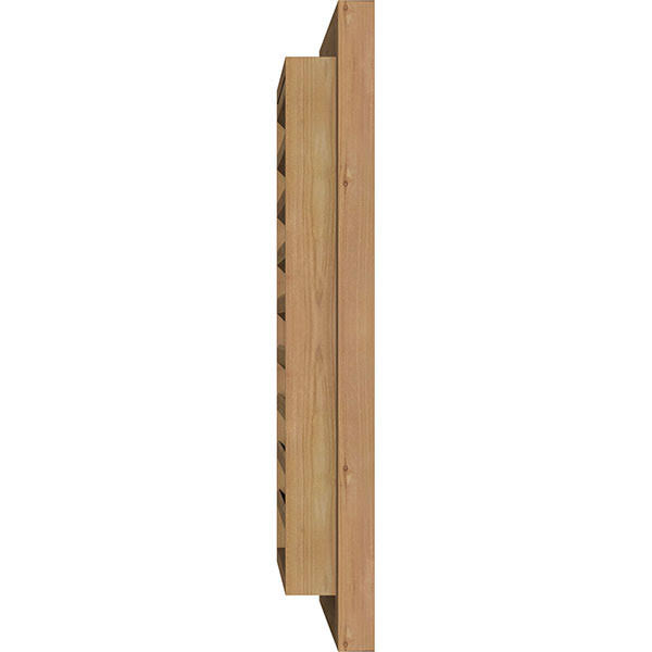 Unfinished Functional Vertical Gable Vent G626040