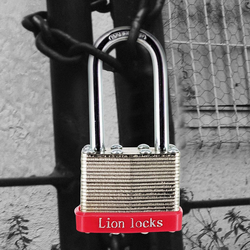 48 Keyed-Alike Padlocks, 2” Long Shackle, Hardened Steel Case, Brass Pin Cylinder V12802