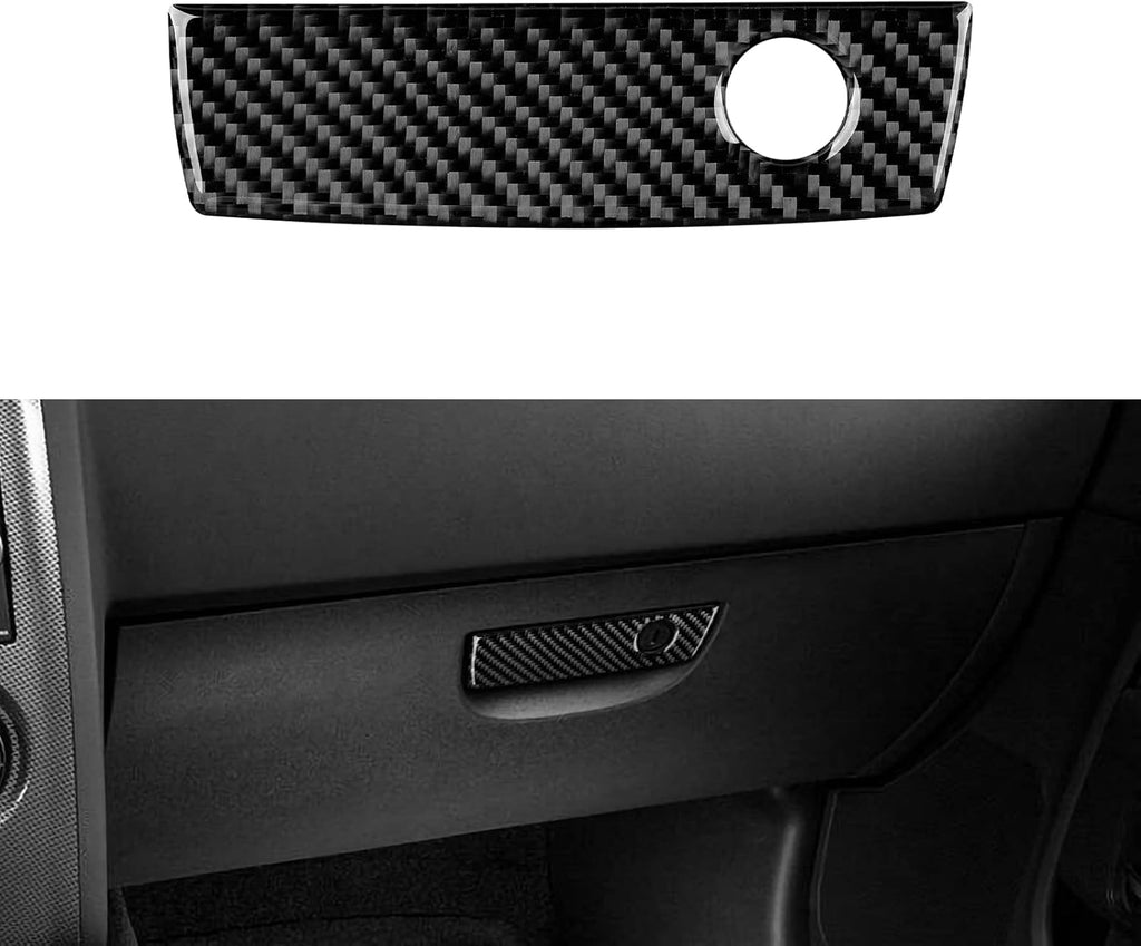 Carbon Fiber Headlight Switch Trim Sticker Decal V5894