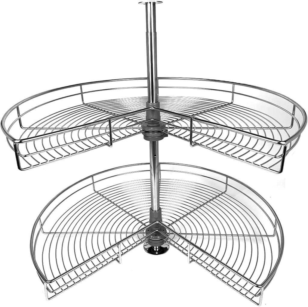 Stainless Steel Lazy Susan Turntable Replacement Shelf, 24 Inch O864