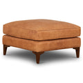 Cognac Tan Ottoman H854