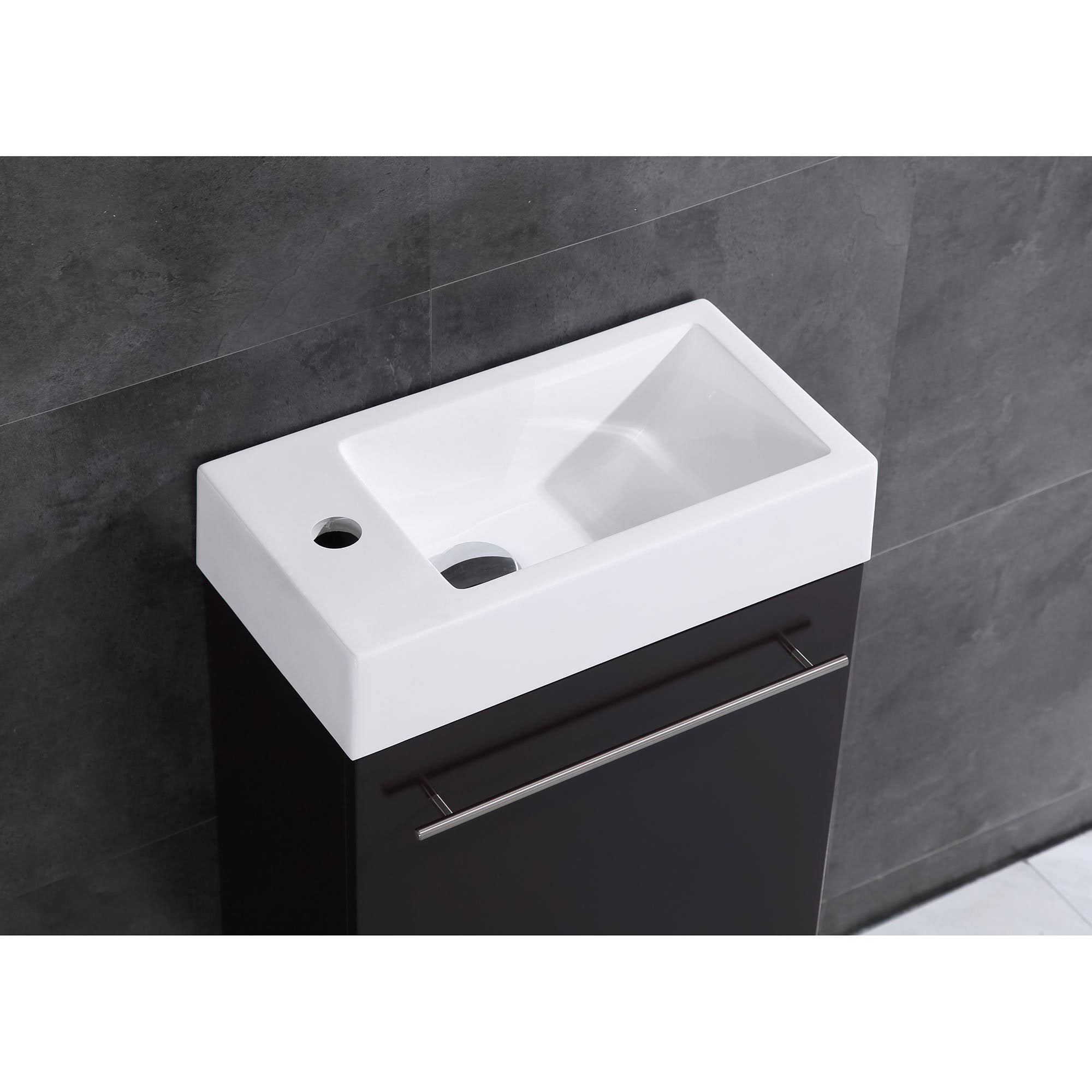Espresso Modern Vanity Cabinet P677827