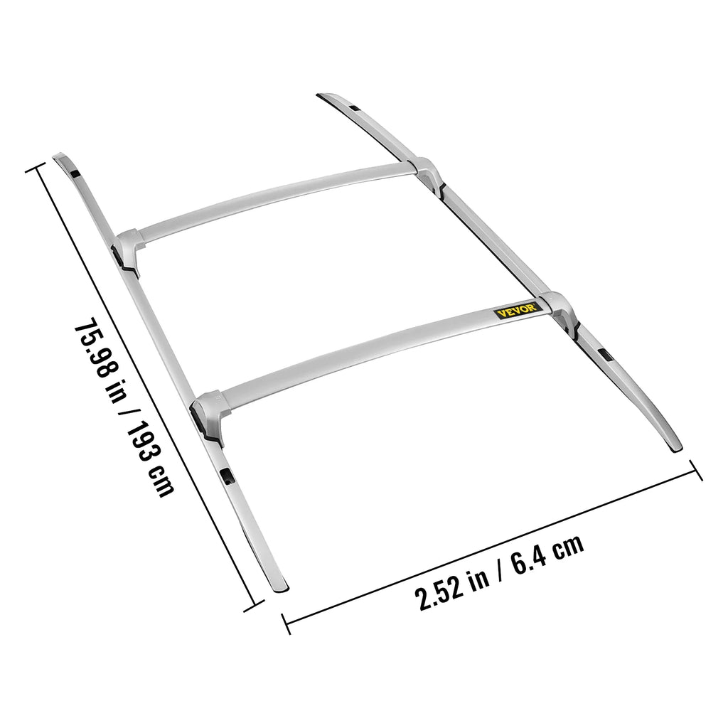 4 Pcs Aluminum Alloy Roof Rack Crossbars for Honda CR-V 2017-2020 T27193
