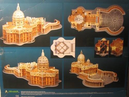 St. Peter's Basilica 3D Puzzle W581