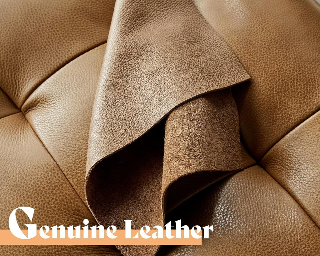 Brown Leather 2 Piece Set Sofa G620947