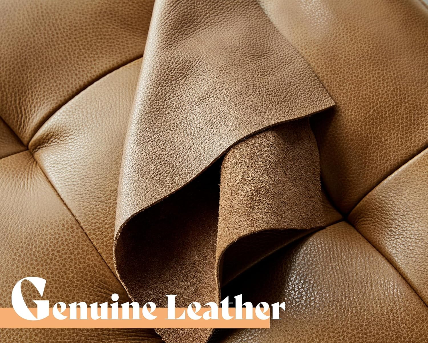 Brown Leather 2 Piece Set Sofa G620947