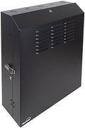 Black 5U Vertical Wall Mount Enclosure Cabinet X1326