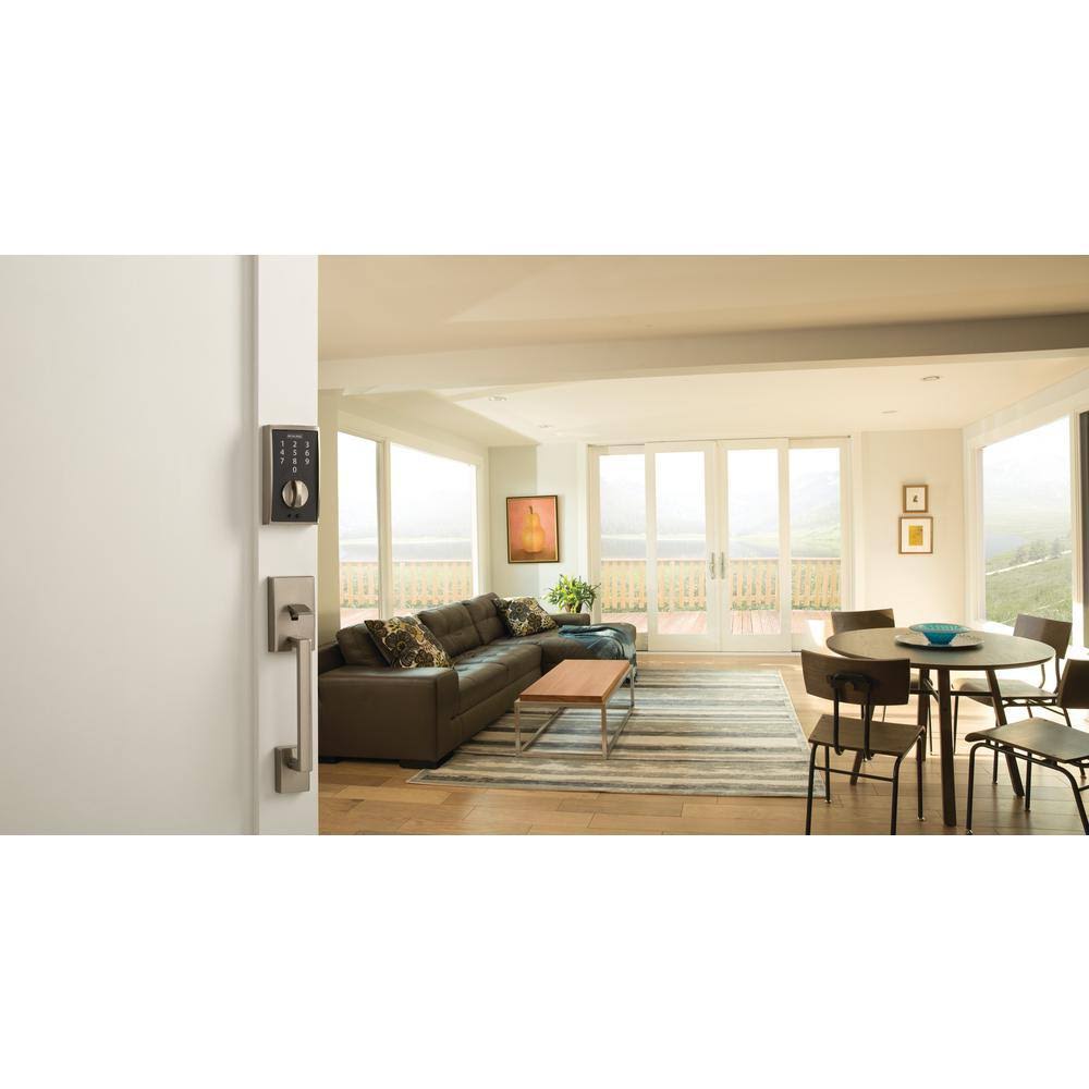 Satin Nickel Handleset Grade 1 1-3/4 in. O998403