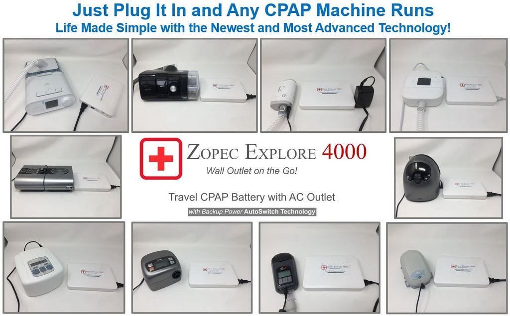 Travel CPAP Battery with Car Charger G148
