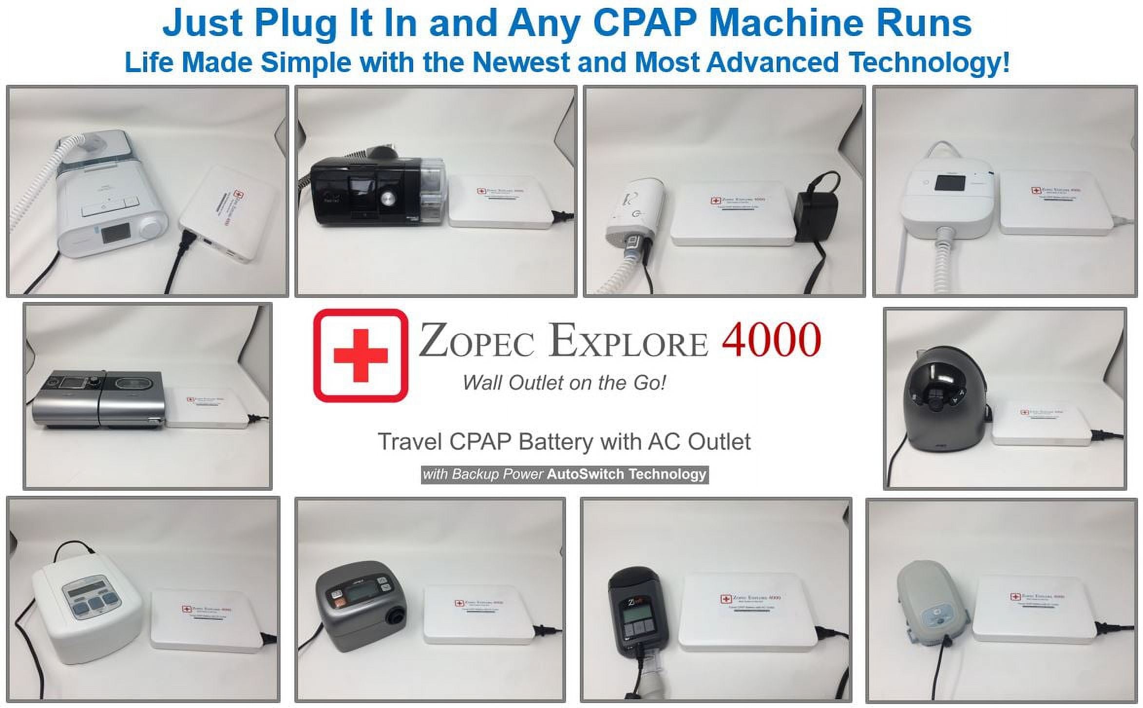Travel CPAP Battery with Car Charger G148