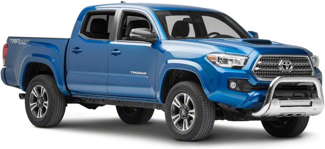 Stainless Steel Bull Bar with Skid Plate and 20-Inch Dual Row LED Light Bar T827818