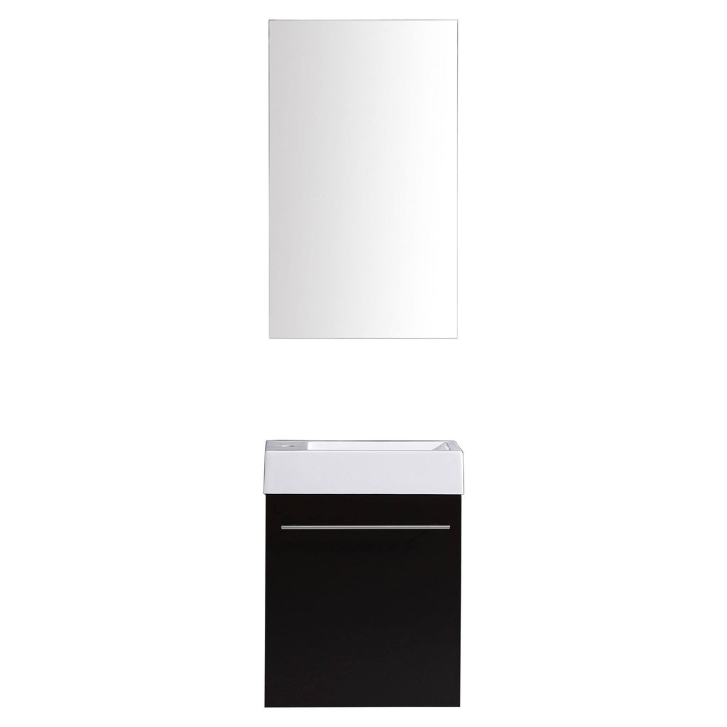Espresso Modern Vanity Cabinet P677827