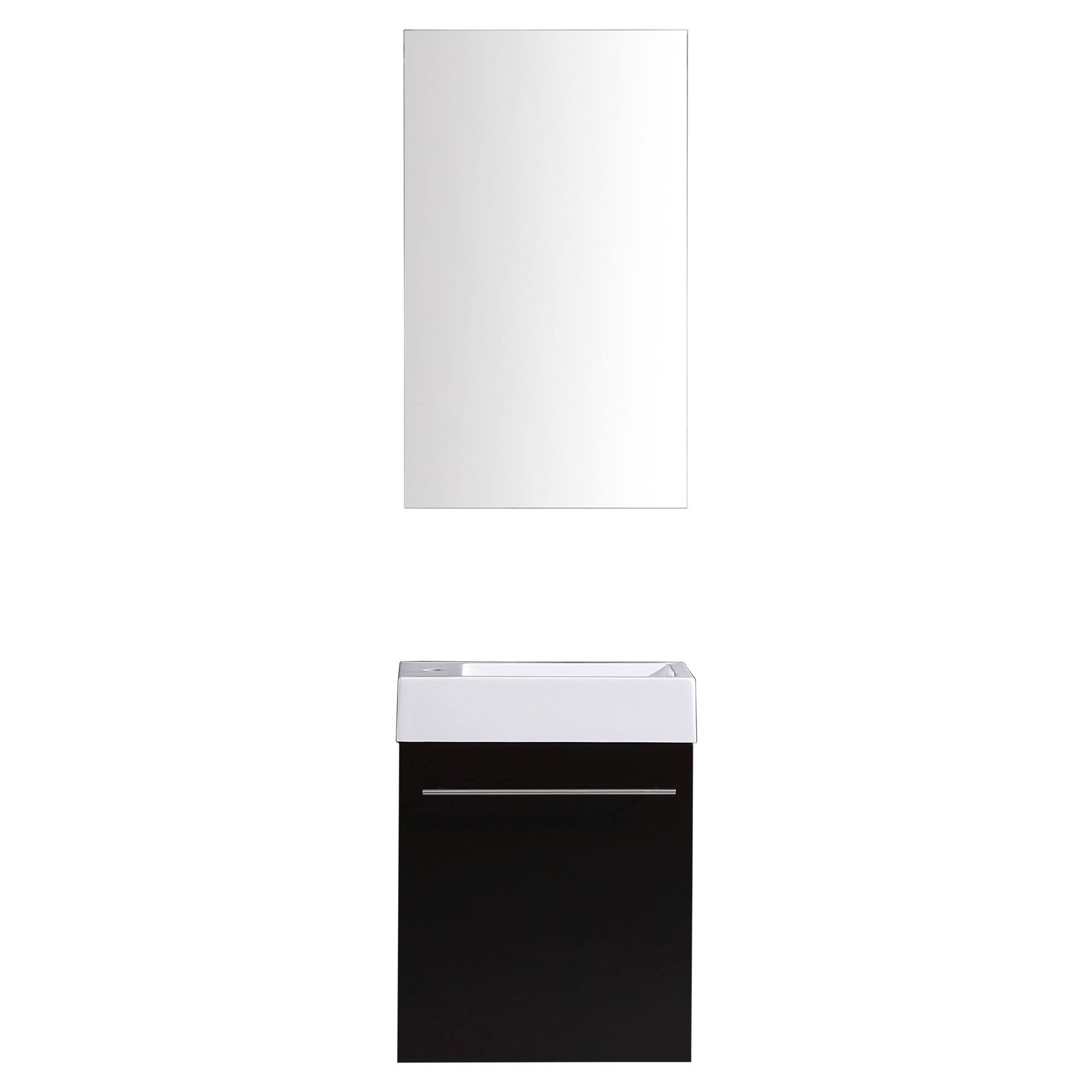 Espresso Modern Vanity Cabinet P677827