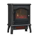 Black Infrared Quartz Electric Space Heater Y54227