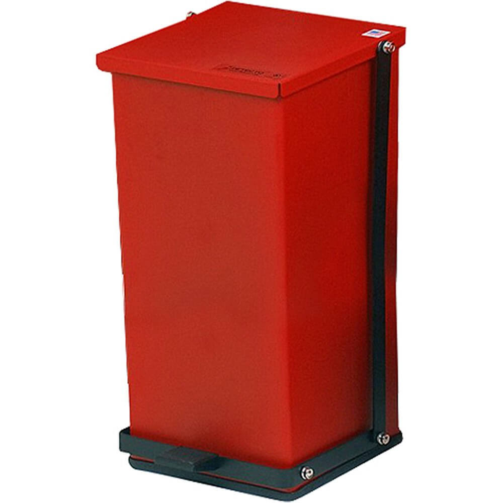 Red 32 Quart Step-On Can J779