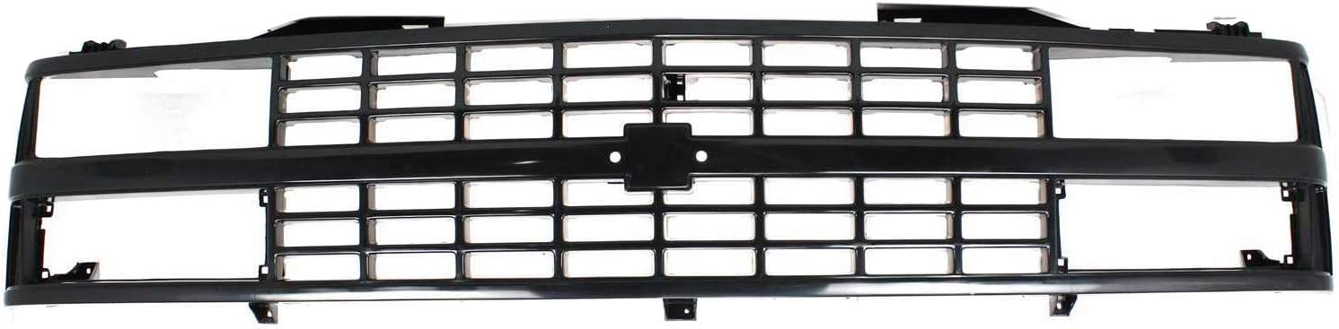 Black Grille Assembly for 1988-1993 Chevrolet K1500 X623130