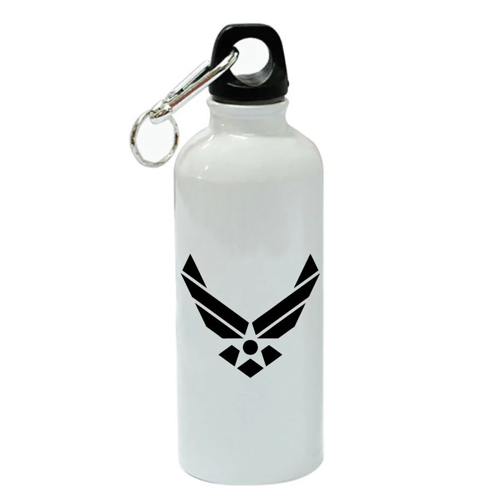 White Aluminum Sports 20 oz Water Bottle Z817707