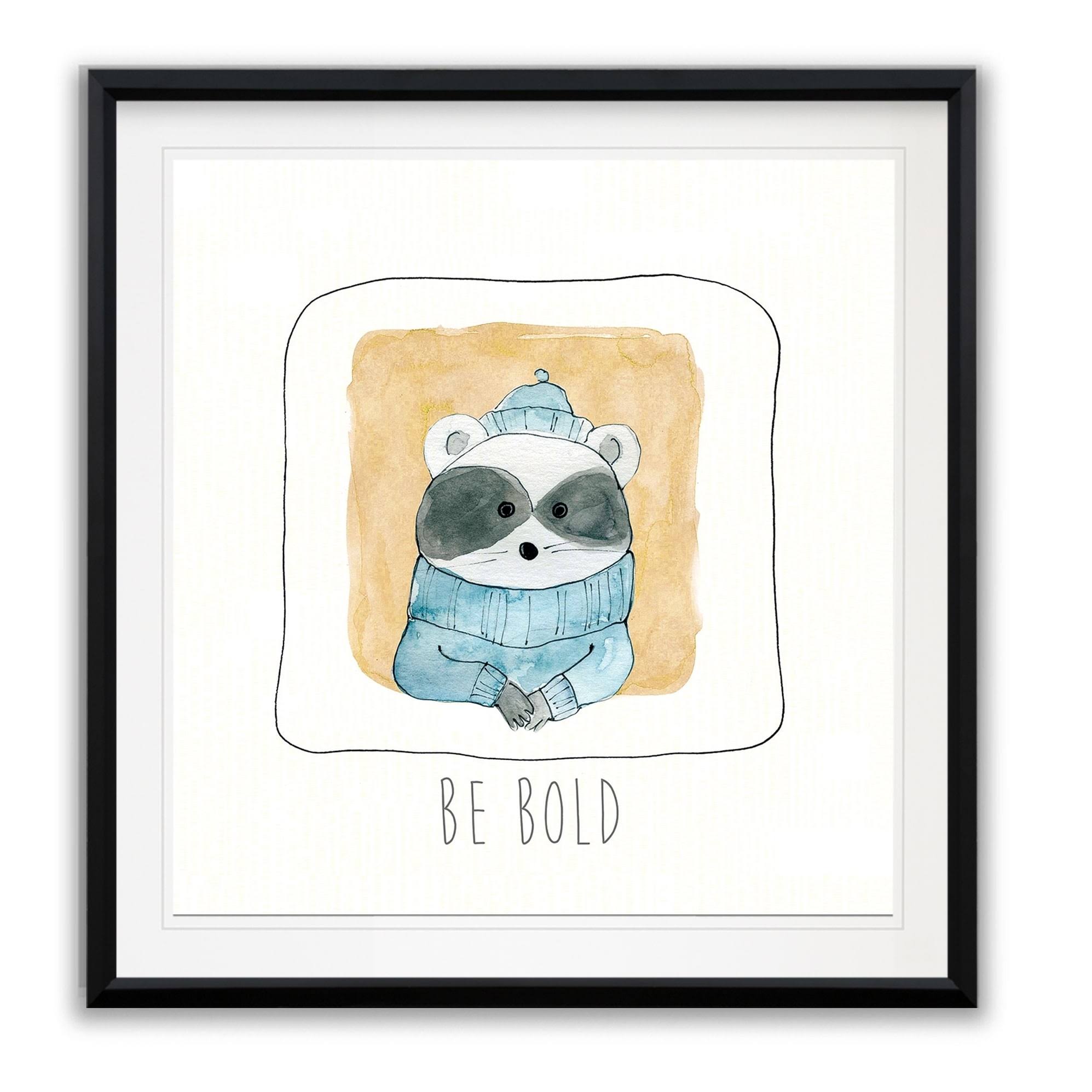 Framed Giclee Print 22X22 D166