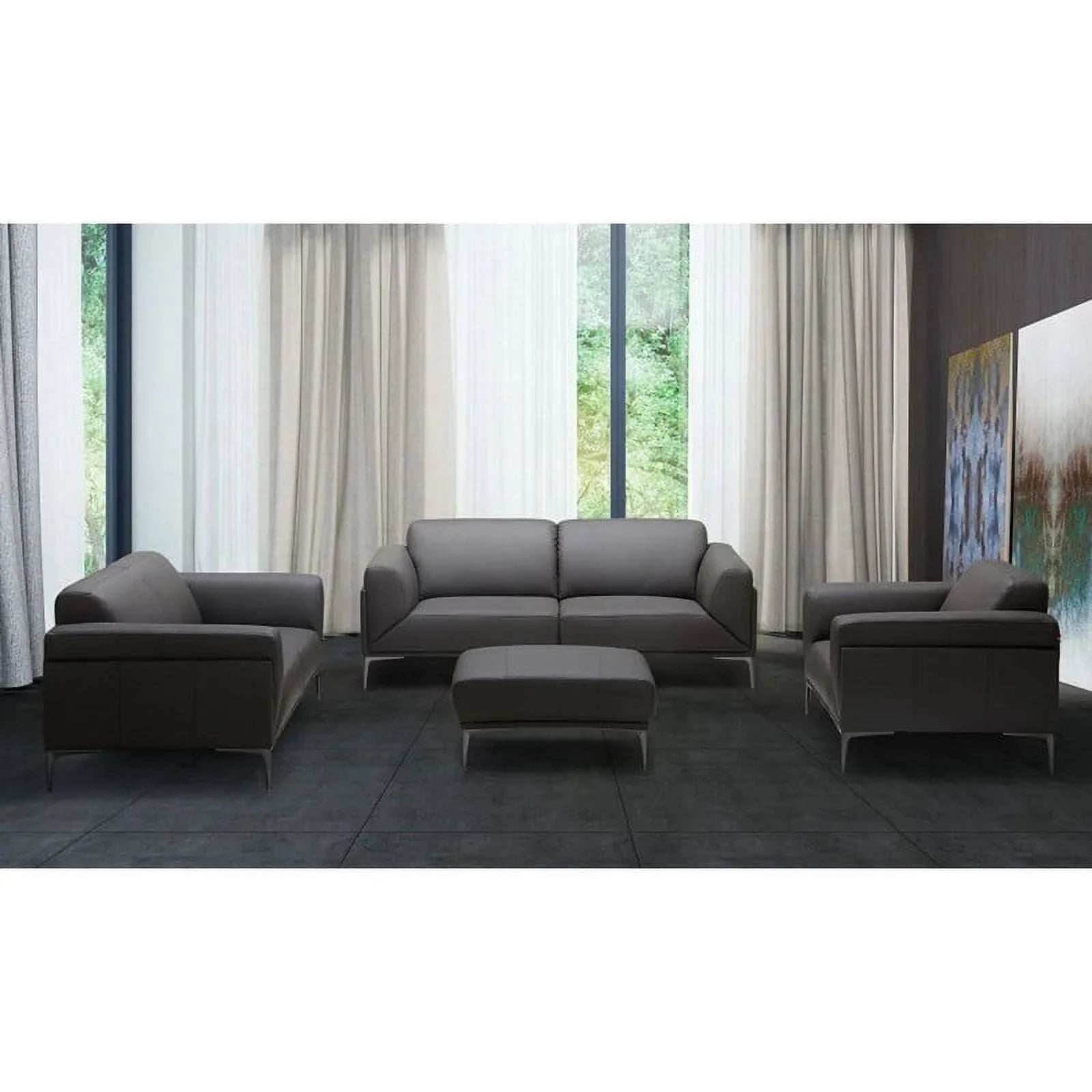 Grey 3-Piece Motion Living Room Set H428850