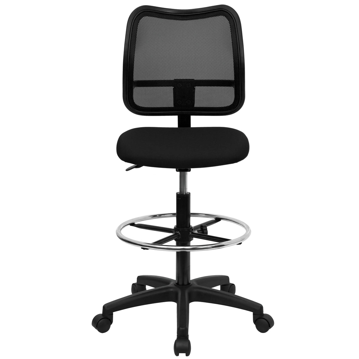 Gray Mesh Drafting Chair V969381
