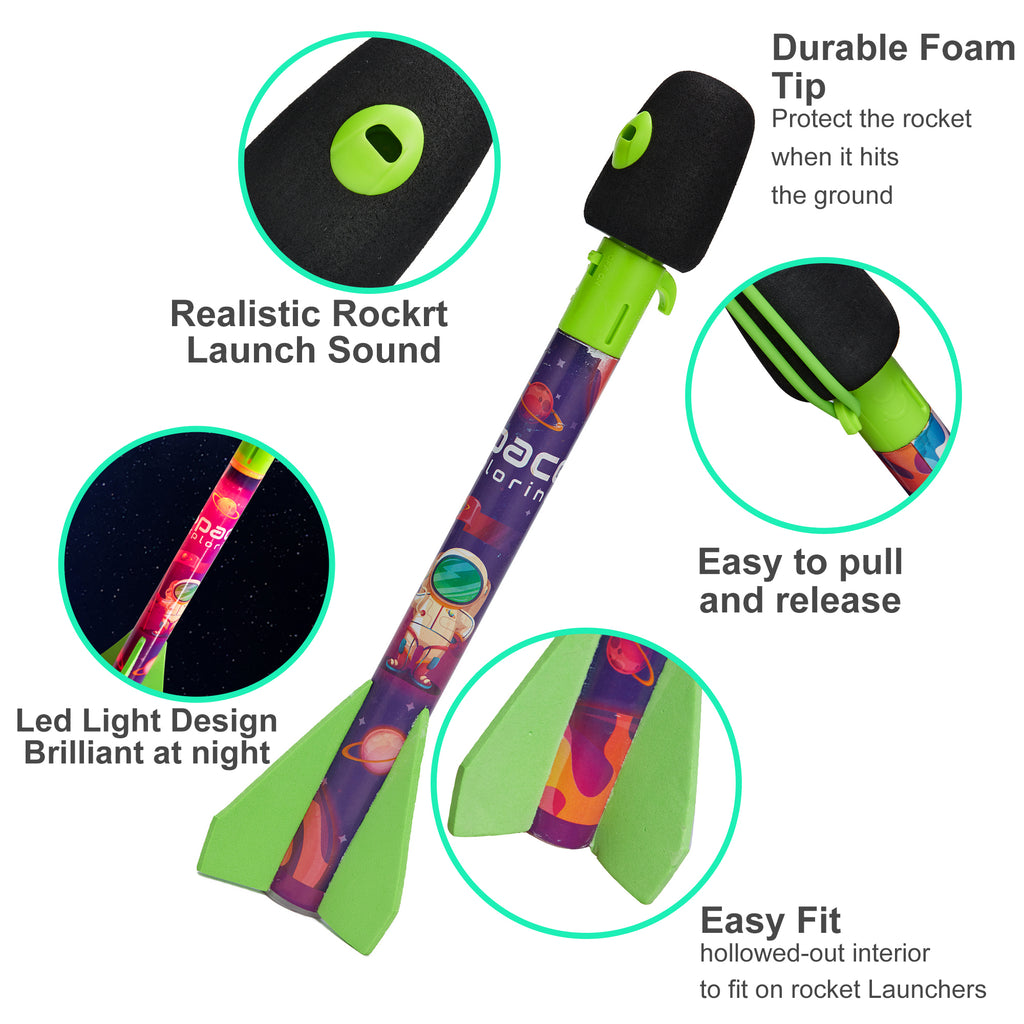 Rocket Air Launch Outdoor Toy for Kids Q4195