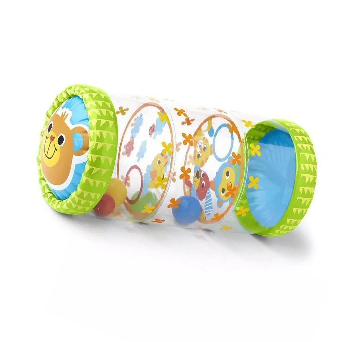 Inflatable Baby Walker Crawling Toy with Bell D770