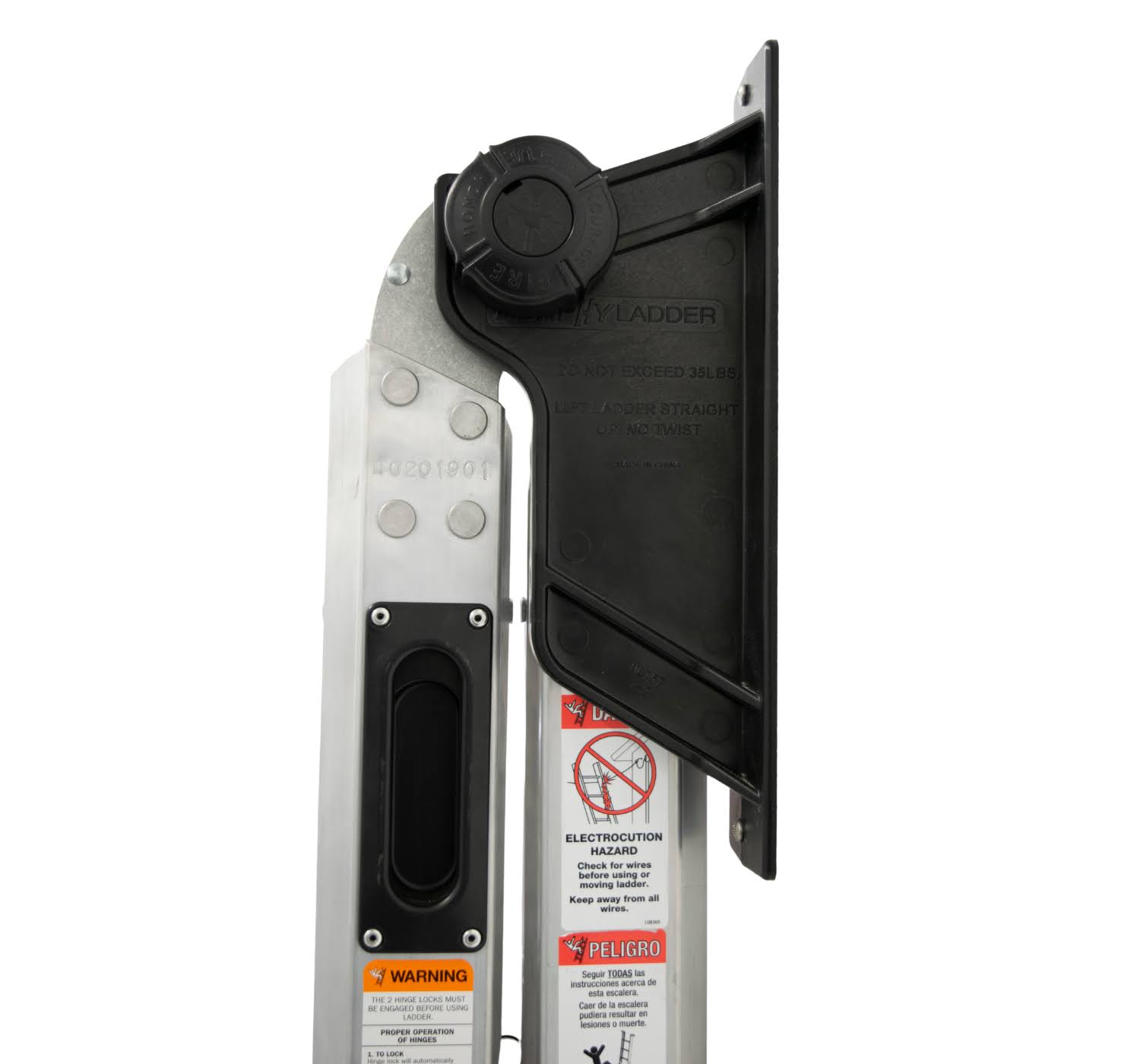 Aluminum Multi-Position Ladder with Wall Mount X35248
