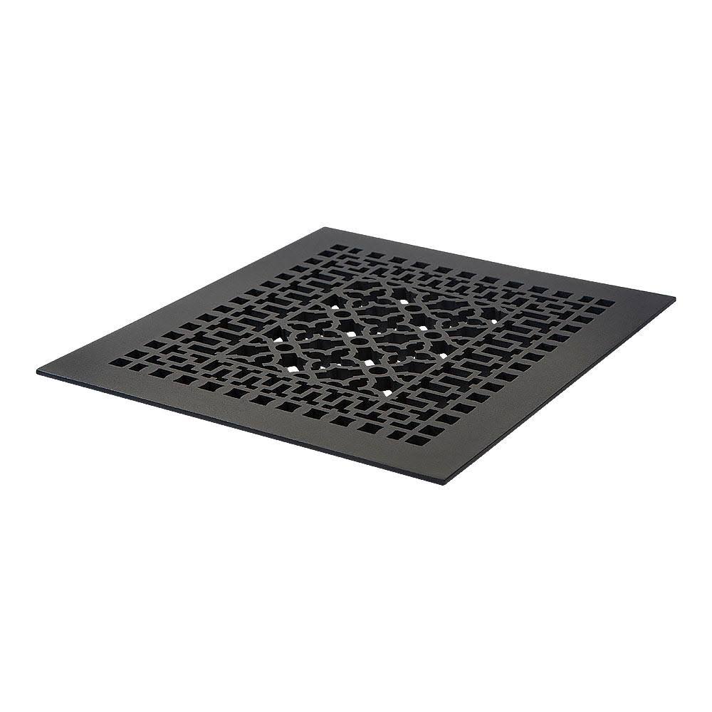 Cast Iron Floor Register in Black H5732