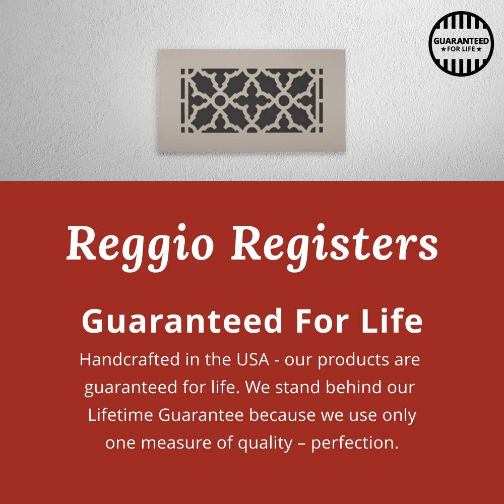 Cast Iron Floor Register in Black H5732