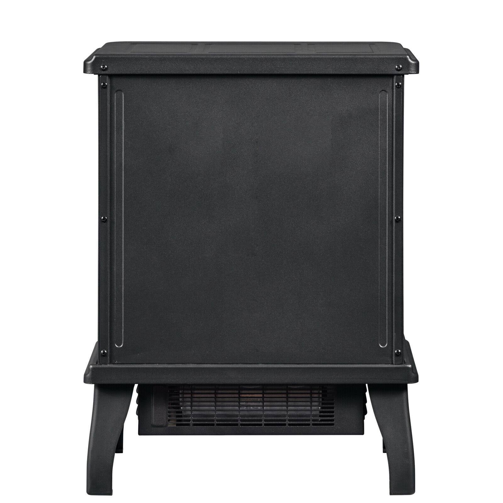 Black Infrared Quartz Electric Space Heater Y54227