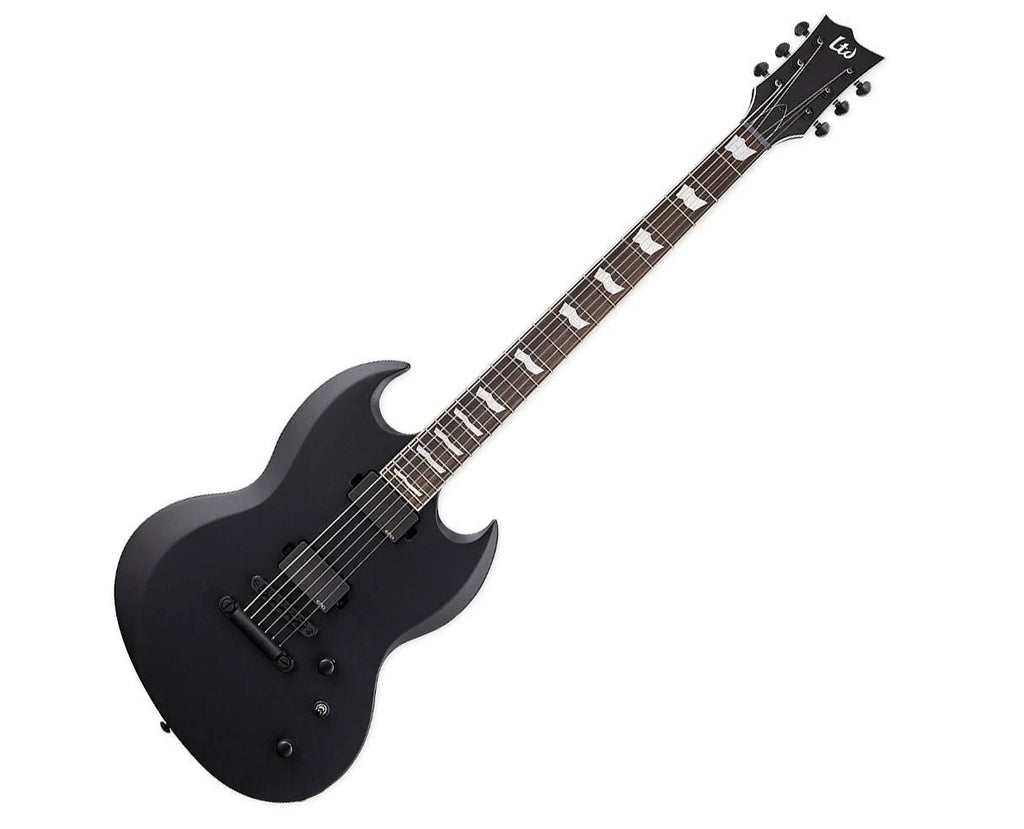 Satin Black Baritone Electric Guitar I54469