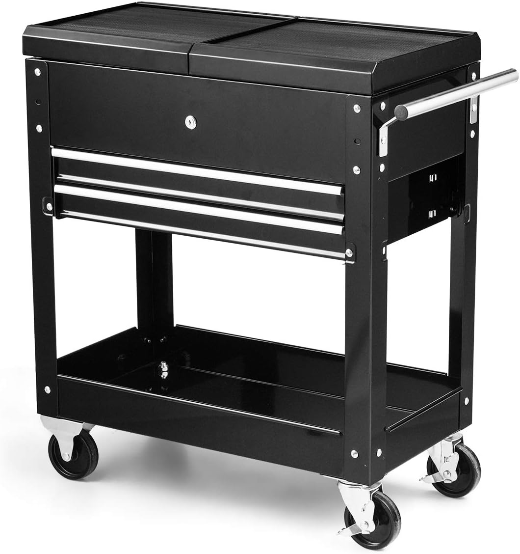 Heavy Duty Steel Rolling Tool Box with Storage Drawers U56715