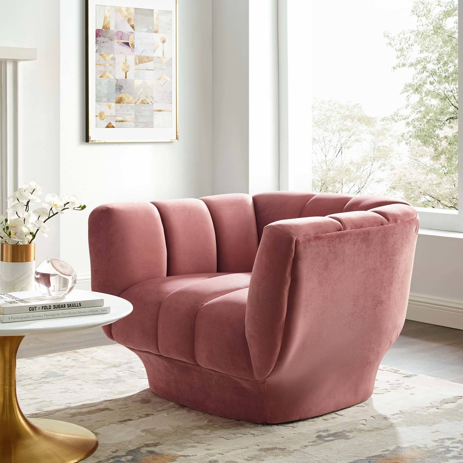 Green Performance Velvet Armchair S9454