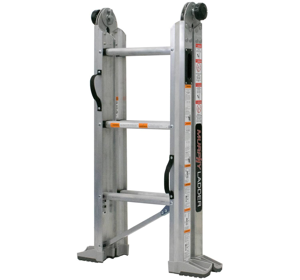 Aluminum Multi-Position Ladder with Wall Mount X35248