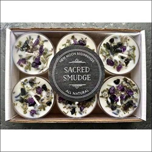 6pc Scented Soy Candle Set J2146