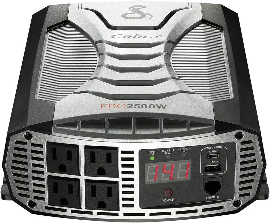 3000W Power Inverter with 4 AC Outlets and 2 USB Ports S327