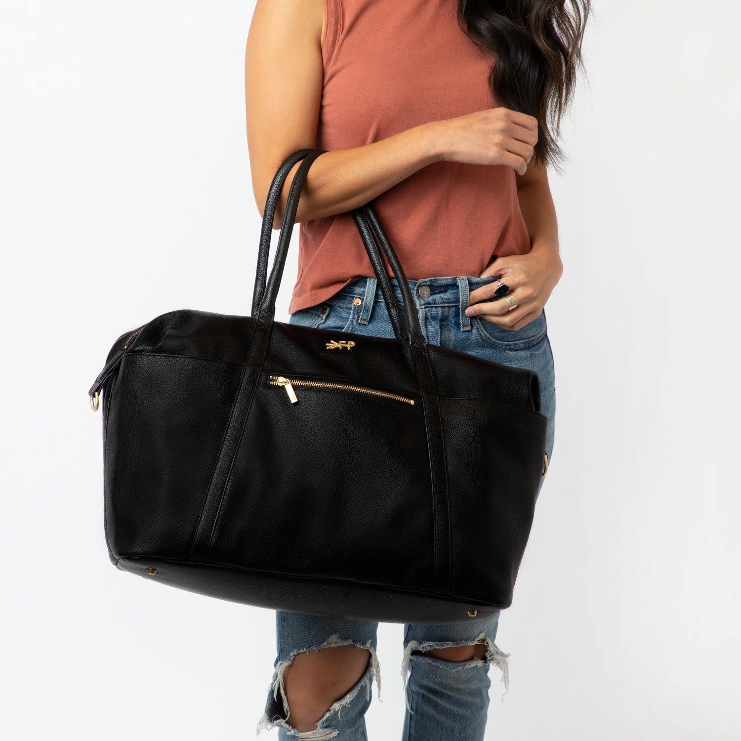 Ebony Weekender Diaper Bag R877
