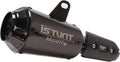 Motorcycle Exhaust System Tail Pipe Muffler Tube with Carbon Fiber Protector Heat Shield N41162