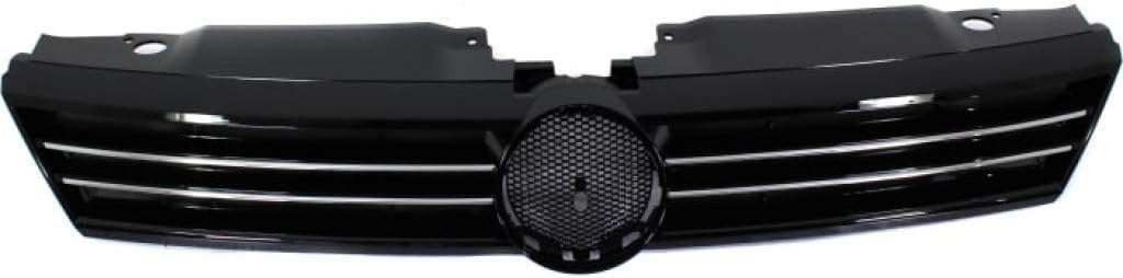 Chrome Shell Grille Assembly with Painted Black Insert Z70374
