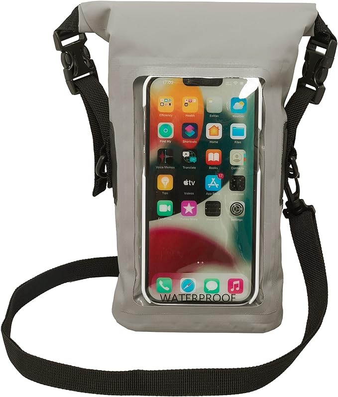 Waterproof Phone Tote Dry Bag Case, Grey V1993