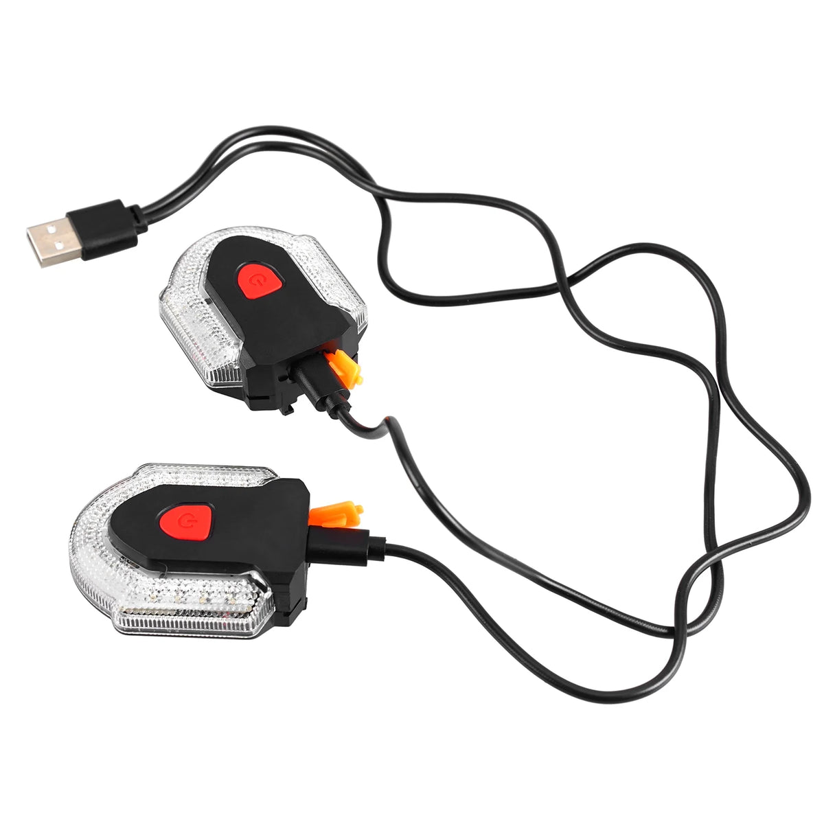 Wireless Control Bike Turn Signal Light Waterproof Front Rear Safety Warning Light U7083