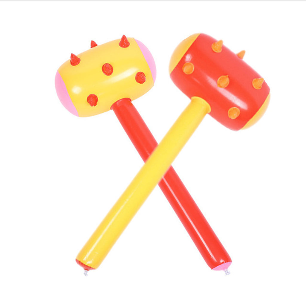 Inflatable Toy PVC Wolf Teeth Hammer R9923