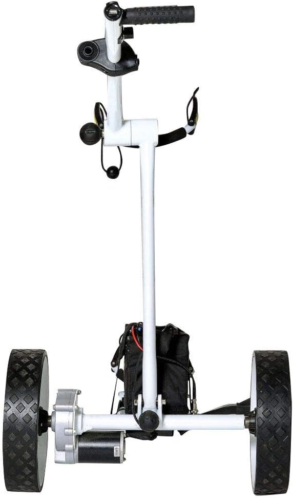 White 20Ah Lithium Electric Push Cart S912
