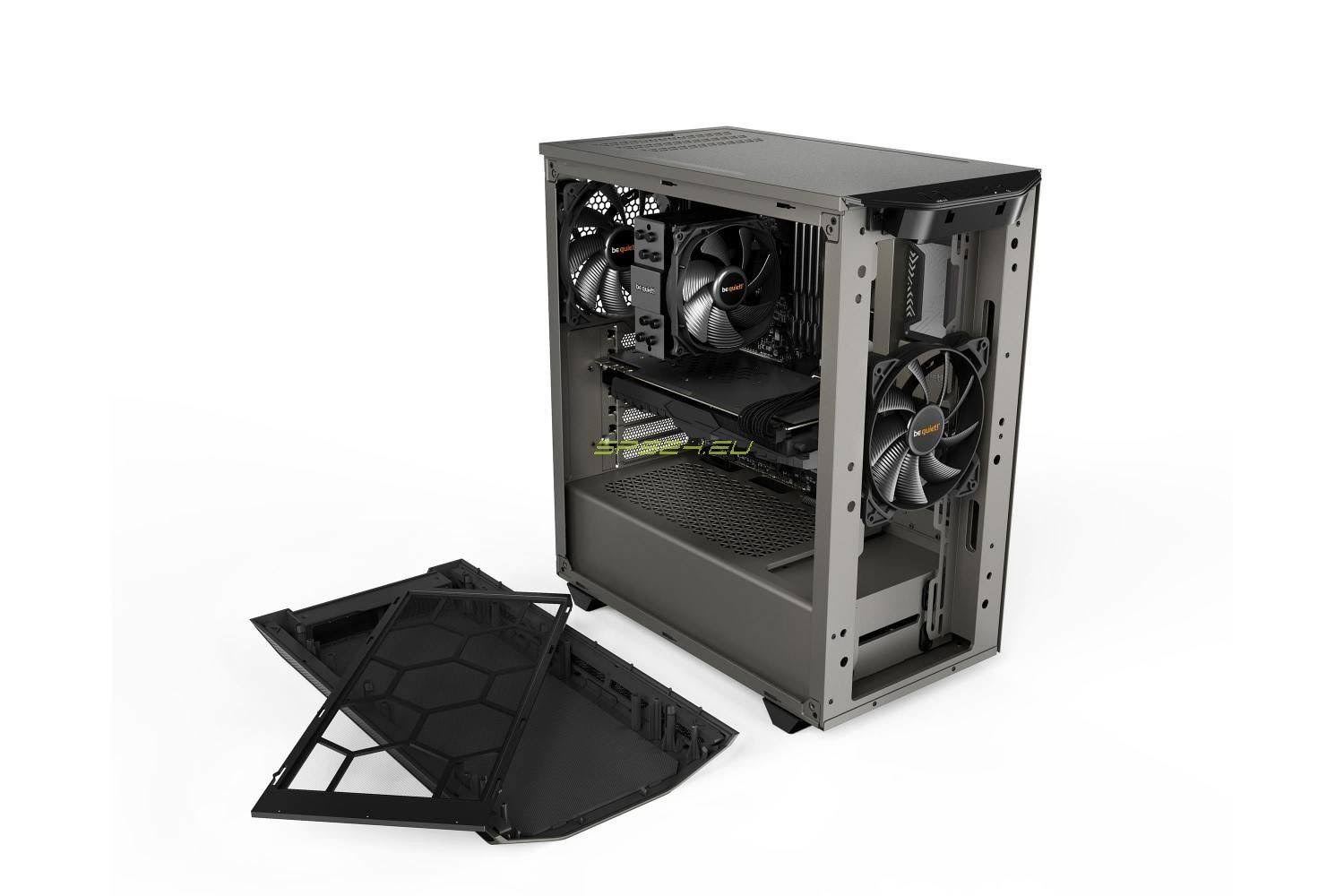 Metallic Gray PC Case X8432