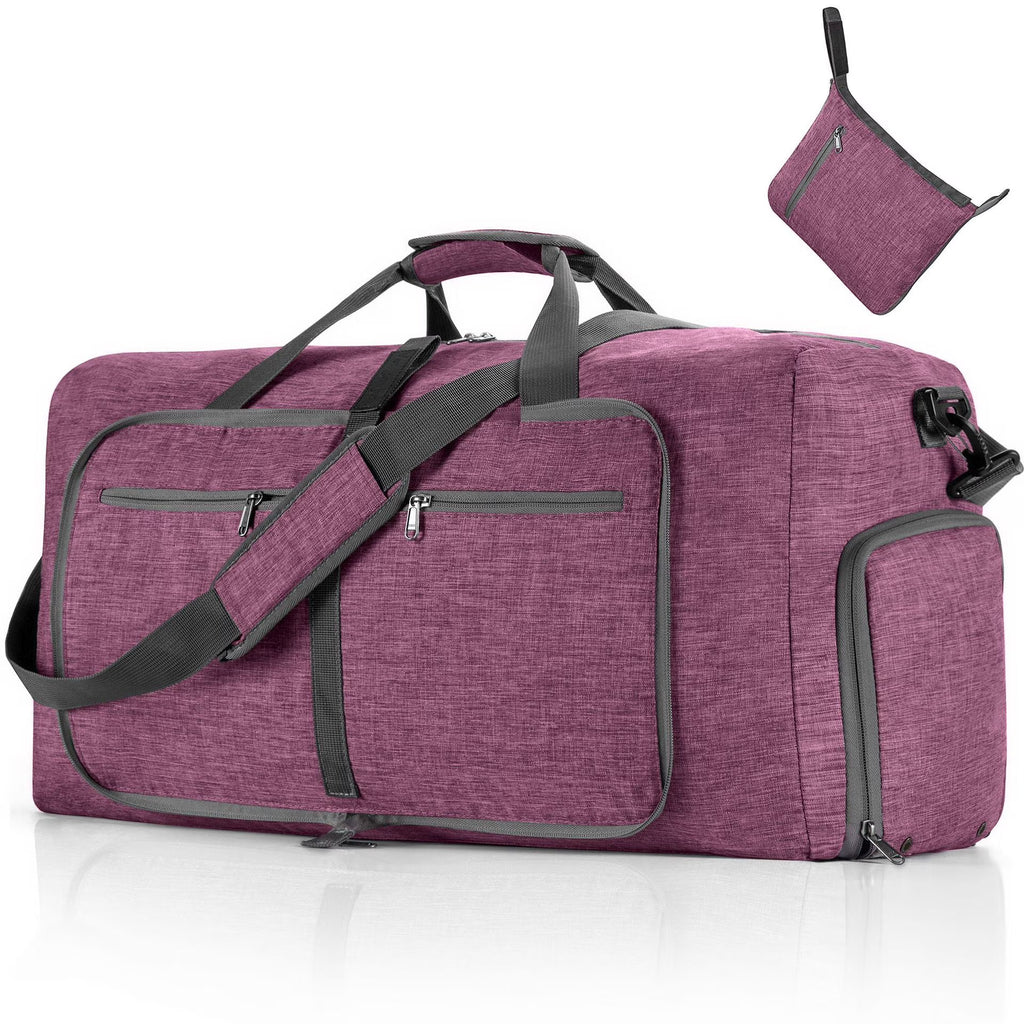 Dark Purple 115L Waterproof Travel Duffle Bag L881