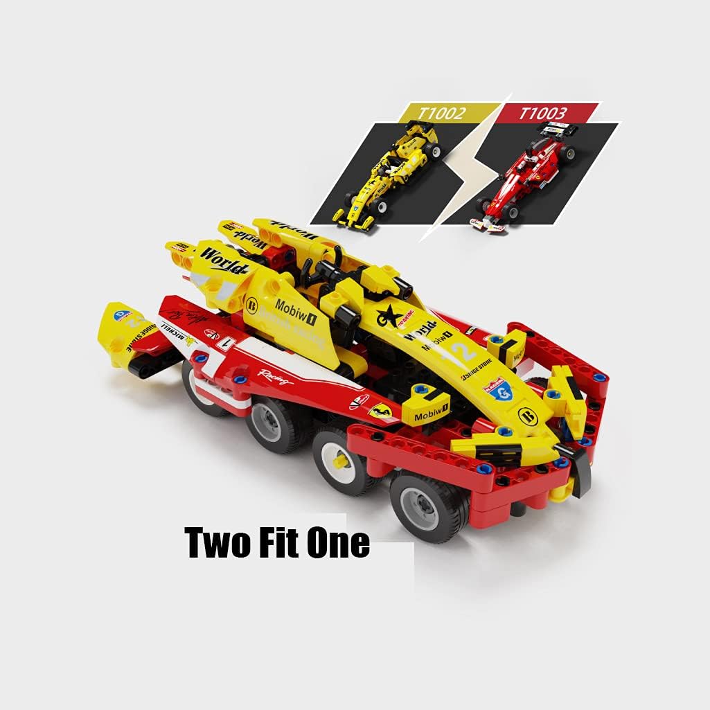 228 Pieces Building Pull Back Racecar Toys H46143