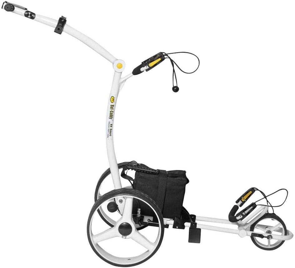 White 20Ah Lithium Electric Push Cart S912