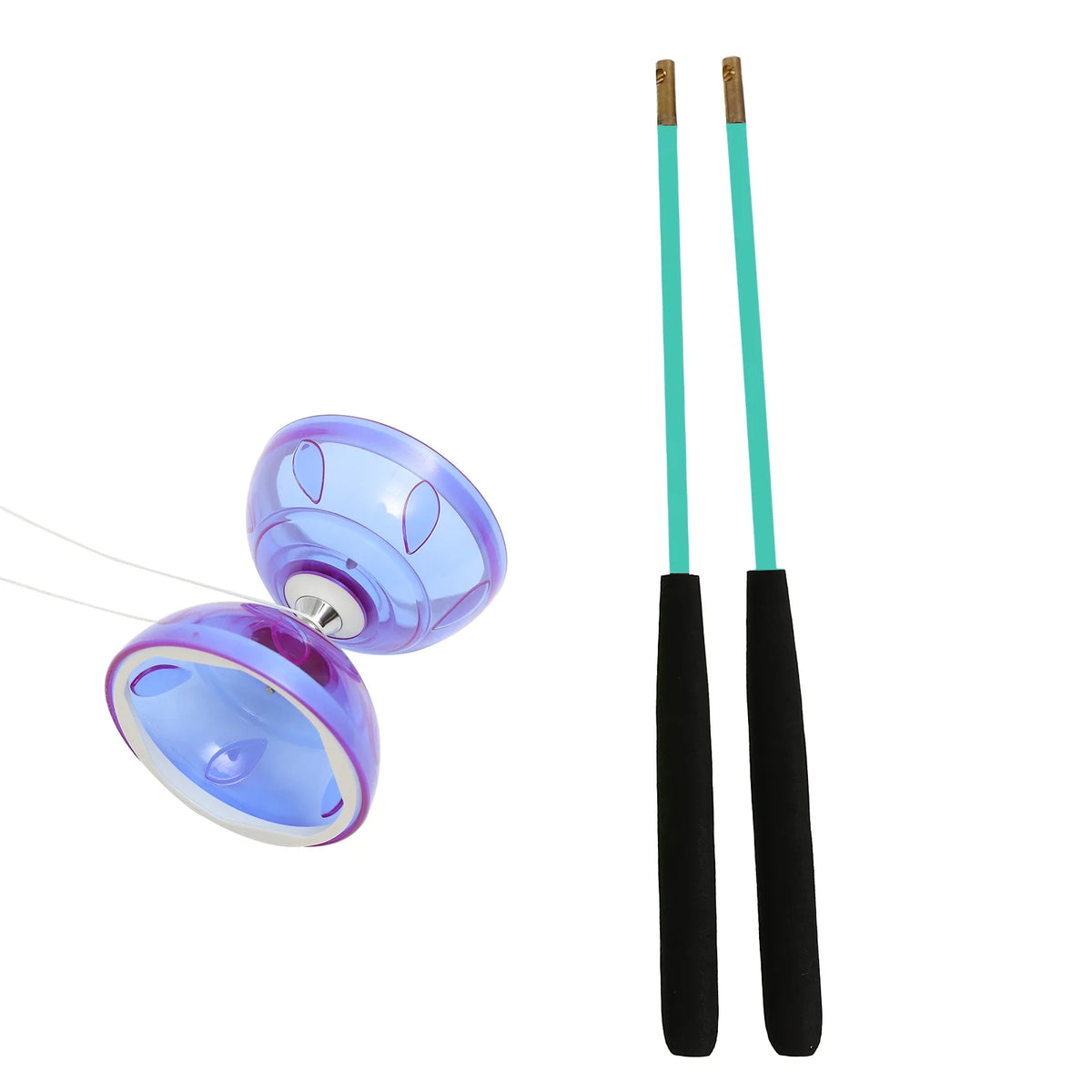 Plastic Diabolo Set Chinese Yoyo Juggling Toy B222