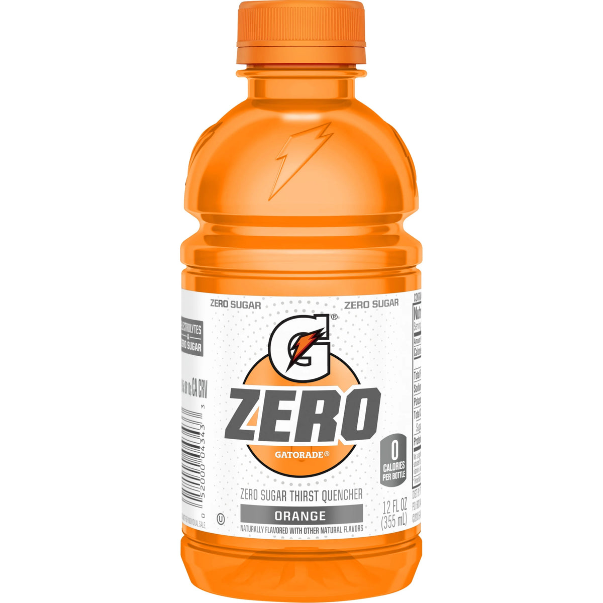 G Zero Sugar Sports Drink, 12 oz, 24 Pack Bottles U575264
